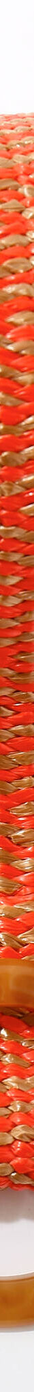 Elastische ceintuur in raffia, ecru/oranje (ecru / oranje) Elastische ceintuur in raffia, ecru/oranje (ecru / oranje)